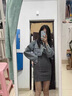 LPOX小個(gè)子設計感寬松短款牛仔外套女韓版2025夏新款學(xué)生長(cháng)袖夾克 S 曬單實(shí)拍圖