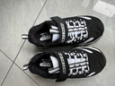 Skechers斯凱奇熊貓鞋2021冬季女童老爹鞋兒童運動鞋加絨鞋子302539L 曬單實拍圖