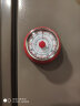 Saemmi德国厨房计时器机械提醒器学生学习定时倒计时旋转闹钟带磁铁磁吸 计时器-经典红 实拍图