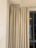 阿黎日式成品窗帘布客厅卧室全遮光窗帘挂钩式奶茶色 1.8米*2.4米 实拍图