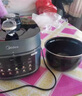美的（Midea）電壓力鍋高壓鍋家用2.5L-5升家用易清潔內膽高壓快煮預約電高壓鍋 S340【森林綠】 2.5L 曬單實(shí)拍圖