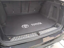 卡舒爾適用于豐田凱美瑞亞洲龍榮放rav4卡羅拉漢蘭達雷凌汽車(chē)后備箱墊子 3D主墊款黑色 曬單實(shí)拍圖