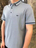 七匹狼短袖T恤男夏季5A抗菌休閑凈色冰絲涼感翻領(lǐng)Polo打底衫男裝商務(wù)短t 113淺藍色-升級版 XL 175/92A 曬單實(shí)拍圖