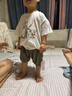 OAK FAMILY夏新款兒童衣服夏裝t恤短袖平紋寶寶T恤短褲分體套裝 小王子（上衣） 120 cm 曬單實拍圖