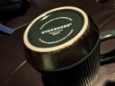 星巴克杯子墨綠色馬克杯星勺陶瓷豎條紋水杯辦公室咖啡杯七夕情人節(jié)禮物 墨綠單杯原盒裝+勺子杯墊 曬單實拍圖