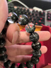 YNO天然巴西綠幽靈聚寶盆手串招財水晶手鏈男生日禮物黃子韜推薦同款 12mm珠徑【+NGTC國檢證書】 曬單實拍圖