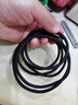 綠聯(lián)（UGREEN）雙頭Type-C數(shù)據(jù)線PD60W快充c to c車載充電線Carplay適用蘋果iPhone17/16/15/iPad平板筆記本華為 【100w】Type-C鋁殼編織-灰 1.5米 曬單實(shí)拍圖