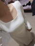 GARNUO白色長(cháng)袖連衣裙子女2025春秋季新款小個(gè)子法式高級感初戀收腰長(cháng)裙 白色【長(cháng)袖】 M 曬單實(shí)拍圖