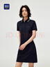 HLA海瀾之家POLO裙女25夏季翻領(lǐng)舒爽棉透氣裙子女裝 曬單實(shí)拍圖
