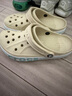 CROCS卡駱馳貝雅卡駱班洞洞鞋|205089 冬日白/彩色-1LI 39(240mm) 曬單實(shí)拍圖