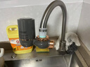 美的（Midea）凈水器水龍頭過(guò)濾器家用自來(lái)水濾水器直飲前置過(guò)濾器廚房衛生間通用除水垢除余氯雙出水可清洗濾芯 一機三芯【兩年免換濾芯】 曬單實(shí)拍圖