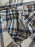 森馬（Semir）[商場(chǎng)同款]長(cháng)袖襯衫女中長(cháng)款oversize春2025格紋上衣101125105007 曬單實(shí)拍圖