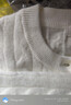 森馬（Semir）森柔毛衫|商場(chǎng)同款毛衣女圓領(lǐng)純色2024冬季絞花上衣101724107014 曬單實(shí)拍圖