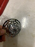 家韻（jiayun）地漏防臭防反味神器地漏芯加長浴室通用廁所防蟲下水管道 亮銀花紋大面板磁吸防臭芯 曬單實拍圖