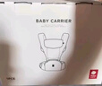 babycare腰凳嬰兒背帶多功能減震四季抱娃神器解放雙手透氣輕薄款卡斯爾灰 曬單實(shí)拍圖