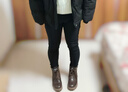 昌祥回力馬丁靴女英倫風(fēng)2025新款秋冬加絨小個(gè)子增高厚底短靴復(fù)古機(jī)車靴女 棕色（專柜品質(zhì)） 38 （標(biāo)準(zhǔn)尺碼） 曬單實(shí)拍圖
