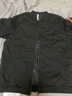 羅蒙（ROMON）羽絨服男短款冬季立領(lǐng)休閑外套輕薄潮流棒球服保暖男裝RL3黑XL 曬單實(shí)拍圖
