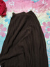 百圖betu女裝冬季新款半身裙遮垮顯瘦針織百褶裙裙子女2410T77 深啡 XS 曬單實(shí)拍圖
