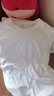 Mr.Bu布先生男士?jì)却頣水柔棉純棉短袖春夏季基礎長(cháng)絨棉涼感小白T 【水柔棉T】皓月白 3XL (190) 曬單實(shí)拍圖