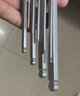 世達(dá)（SATA）0910系列球頭平頭內(nèi)六角扳手套裝公制內(nèi)六方螺絲刀鉻釩鋼9件套 9件加長球頭內(nèi)六角組套09105A 曬單實拍圖