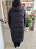 坦博爾冬季泡芙羽絨服女長(cháng)款連帽加厚面包服秋冬保暖外套TBF530832D 黑色 L (170) 曬單實(shí)拍圖