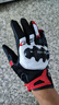 Alpinestars SMX-R a星摩托車騎行手套機車手套春夏季透氣摩托騎士手套 黑白亮紅色1304 L 曬單實拍圖