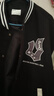 維動（VEIDOORN）明星同款【楊和蘇】星馳棒球服夾克男同款春秋新款外套休閑運動 極夜黑 XL 曬單實拍圖