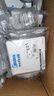 美的（Midea）開關(guān)插座面板86型家用辦公暗裝墻壁多孔一開五孔帶usb大板T1白色 斜五孔插（10只裝） 曬單實拍圖