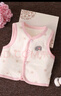 承承鹿新生嬰幼兒夾棉保暖馬甲男女童寶寶秋冬季坎肩對襟開(kāi)衫外穿小背心 60208對門(mén)蒲公英粉 73 碼(建議13-17斤寶寶穿) 曬單實(shí)拍圖