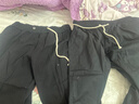 康創(chuàng  )暉夏季純棉七分褲男生寬松休閑哈倫褲戶(hù)外運動(dòng)束腳馬褲 大碼7分短褲 黑色 2XL 【135-150斤】 曬單實(shí)拍圖