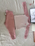 wua·wua嬰兒衣服春秋兒童套裝德絨打底衣保暖內衣分體上衣褲子睡衣秋冬季 西柚粉-升級感溫標 90 （建議18-26斤） 曬單實(shí)拍圖