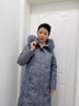 羅蒙（ROMON）媽媽裝羽絨服2025新款時(shí)尚冬裝老人女款中老年女中長款大碼外套女 紫色 L 推薦100斤以內(nèi) 曬單實(shí)拍圖