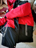 酷萌晨晨童裝男童外套秋冬裝新款兒童裝風(fēng)衣韓版中大童男孩休閑中長(cháng)款男寶寶秋冬季外套加絨加厚派克服 紅色 130(建議身高120cm左右) 曬單實(shí)拍圖