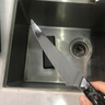 FINDKING鋒勁大馬士革鋼牛排刀廚房刀具牛扒刀多用刀西式切肉刀手把肉小刀 彩珀大馬士革牛扒刀 曬單實(shí)拍圖