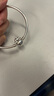 潘多拉（PANDORA）迪士尼系列史迪奇一咬定情手鐲925銀簡(jiǎn)約教師節(jié)禮物 史迪奇“一咬定情”手鐲 19MM 曬單實(shí)拍圖