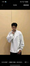 卡圖弛美式立領(lǐng)半拉鏈衛衣男秋季重磅長(cháng)袖打底衫高街潮流運動(dòng)內搭上衣服 白灰色常規款 2XL 【建議140-160斤】 曬單實(shí)拍圖
