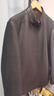 皮爾卡丹高檔商務(wù)皮衣男士真皮外套春秋季潮流機車(chē)服中青年立領(lǐng)綿羊皮夾克 曬單實(shí)拍圖