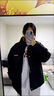 妙奕嘉高級(jí)感冬季外套男士棉服男加絨厚外套男爸爸棉襖面包服棉衣短款 里毛棉衣-黑色 L 【建議120-140斤】 曬單實(shí)拍圖