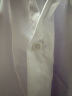 唐号（tanghao）白色长袖衬衫男学院风宽松dk领带衬衣潮流韩版班服毕业衣服衬衫男 白色衬衫+领带 M 实拍图