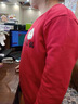 維彩蝶衛(wèi)衣定制工作班服印logo男企業(yè)團體長袖衣服秋冬季圓領(lǐng)餐飲女工裝 DC M027 紅色薄款衛(wèi)衣 XL 曬單實拍圖