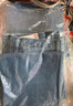 優(yōu)衣庫女裝寬松直筒牛仔褲/水洗產(chǎn)品/闊感褲新款474934 479001 474934/64湖藍色 23 /150/58A 曬單實(shí)拍圖