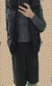 森馬（Semir）森馬陳都靈針織開(kāi)衫女美利奴羊毛衫24冬新款內(nèi)搭保暖109724106001 曬單實(shí)拍圖