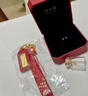 拳力以富鑰匙扣思錢(qián)想厚萬(wàn)事OK手機掛件足金黃金金幣金章禮物創(chuàng  )意 紅色思錢(qián)想厚 曬單實(shí)拍圖