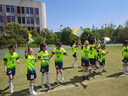 凱日虎秋冬兒童足球訓(xùn)練服速干四件套裝定制小學(xué)生女童比賽隊(duì)服足球球衣 5036熒光綠四件套 XL 曬單實(shí)拍圖