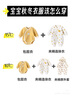 童泰（TONGTAI）嬰兒馬甲秋冬寶寶夾棉衣服兒童外出上衣TS43J191-DS棕色80cm 曬單實(shí)拍圖