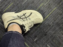 亚瑟士ASICS女鞋网面跑鞋百搭缓震运动鞋透气跑步鞋 GEL-CONTEND 4 米白色/黑色 35.5 实拍图