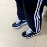 斯凱奇（Skechers）女鞋秋冬季25新款加絨二棉鞋老爹鞋保暖熊貓鞋厚底增高運動(dòng)休閑鞋 黑白色/加絨保暖 37 (240mm) /建議拍小半碼 曬單實(shí)拍圖