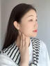 芯奢S999足銀耳環(huán)女士2025新款養(yǎng)耳洞素圈耳圈耳釘純銀設(shè)計(jì)高級感耳飾 12mm【2只裝】 曬單實(shí)拍圖