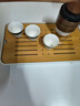 豪峰旅行泡茶壺快客杯2025新款整套茶具套裝茶杯收納包茶盤(pán)中秋節禮物 旅行茶具云霧/帶茶盤(pán)32*18cm 曬單實(shí)拍圖