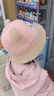 迷人微笑小熊兒童帽子秋冬季保暖漁夫帽女童冬天寶寶學(xué)生百搭毛絨線(xiàn)帽 粉色 均碼（3-8歲） 曬單實(shí)拍圖